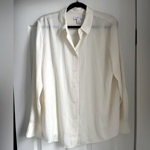 Nordstrom Signature Silk Button Down Blouse